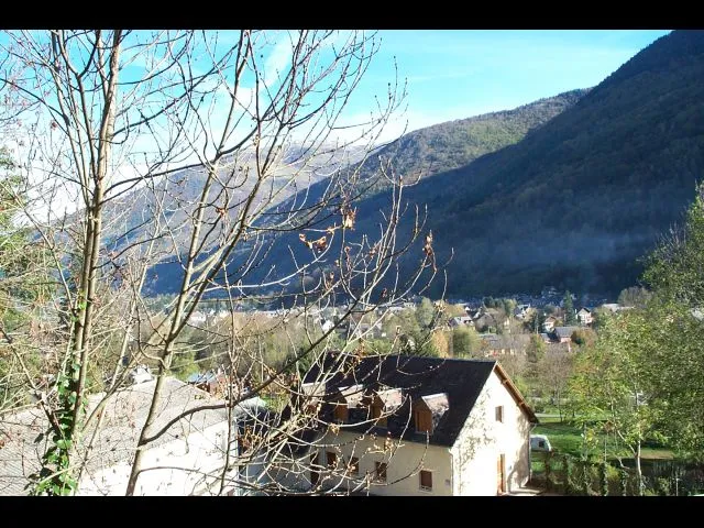 vue depuis la terrasse du chalet