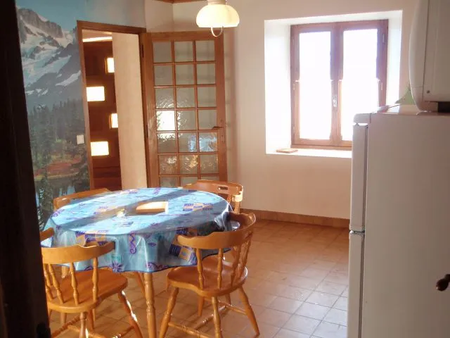 Dining area possible in the kitchen