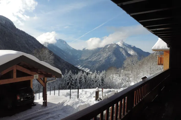 vue coté SUD la Tournette