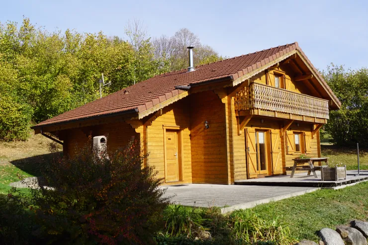Vue d'ensemble du chalet "Les Bruyères"