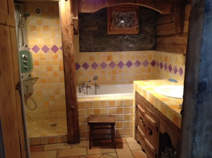 Salle de bain, douche 
