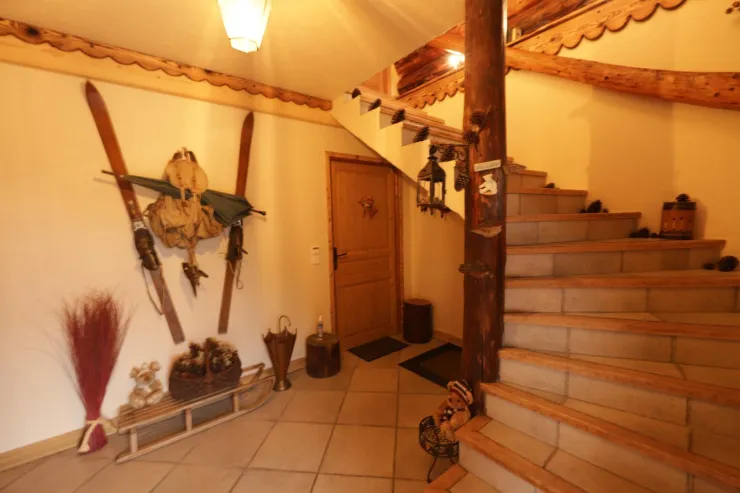 entrée commune du chalet