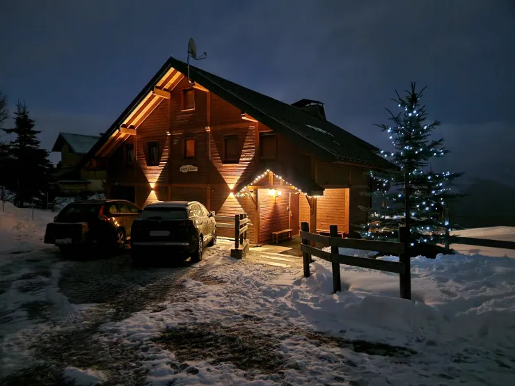 Façade Nord de nuit