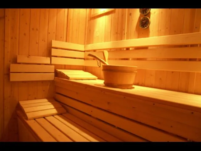Sauna 5 places.