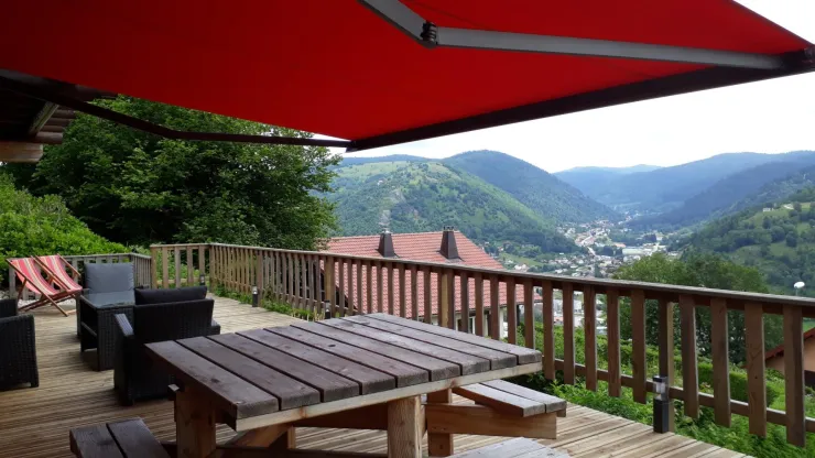 Et vous pouvez comtempler tranquillement les massifs au loin.