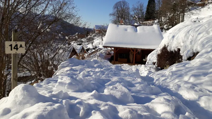L'hiver la neige nous comble