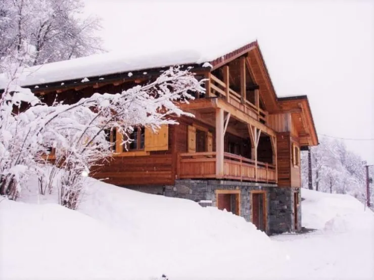 Le chalet en Hiver