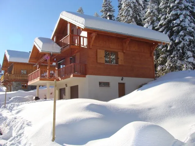 Chalet du côté entrée 