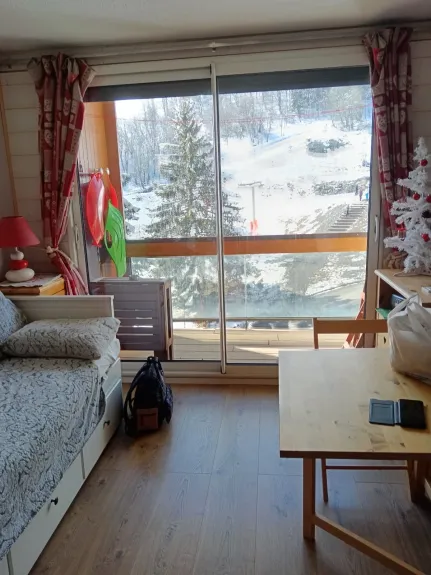 Vue sur le balcon