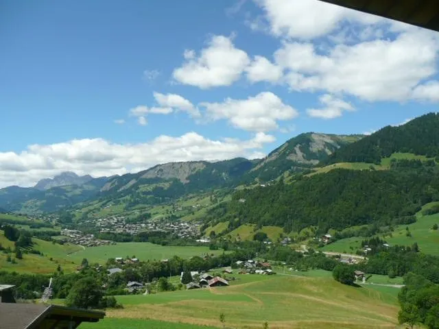 vue depuis le séjour et le balcon