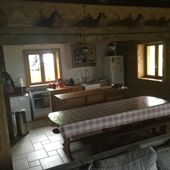 Vue sur la cuisine