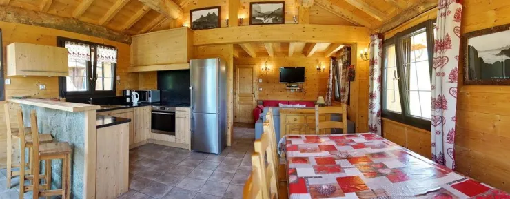 Grand Loup - Salon séjour cuisine