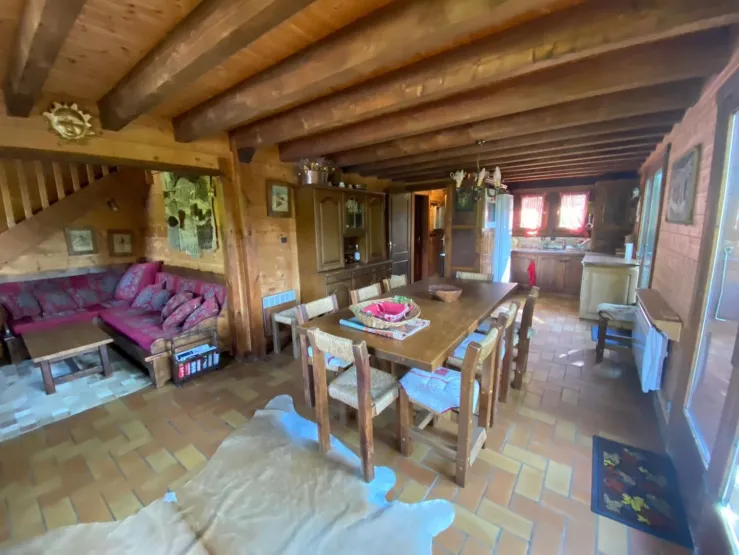 la partie du haut - salon salle a manger