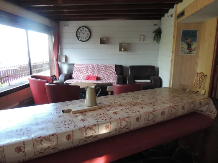 Le salon salle à manger.