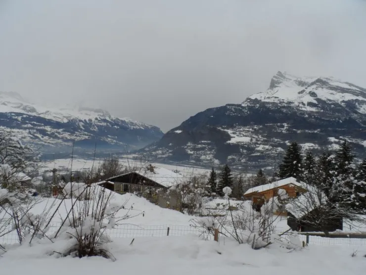 La vue depuis la location