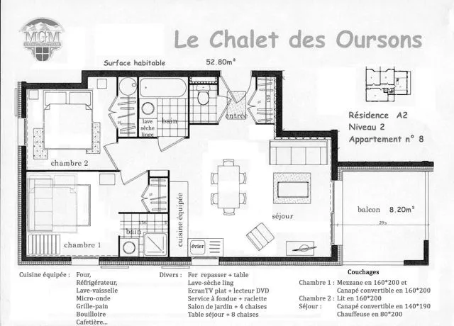 Plan of the flat