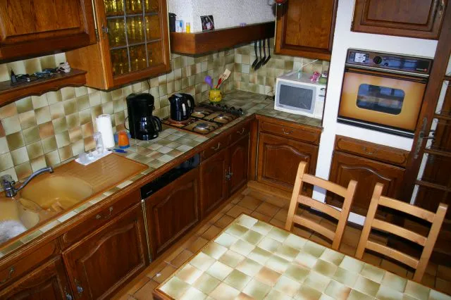 cuisine , lave vaisselle , four , micro onde