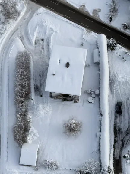 Winter chalet