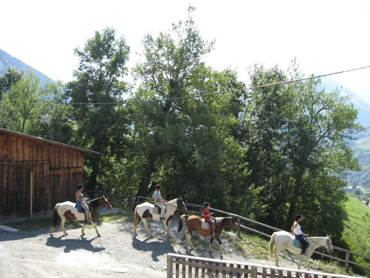 Horse riding