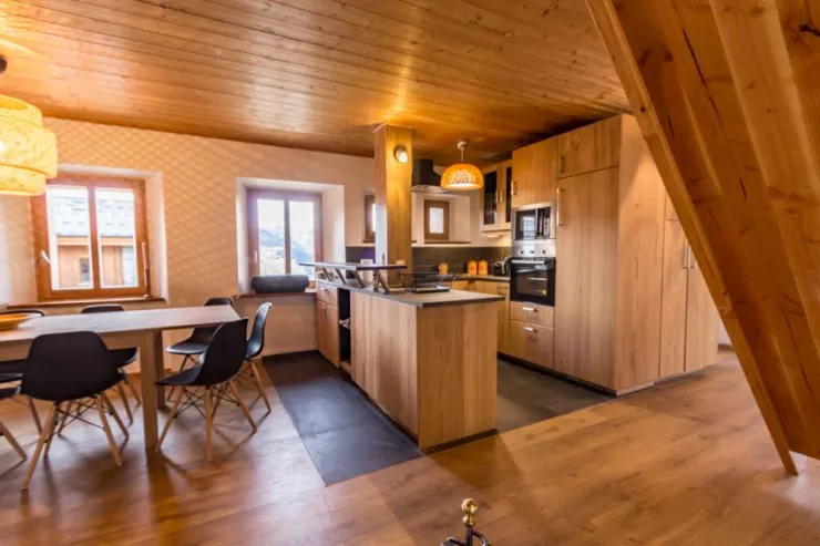 Opened kitchen