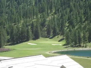 Vue du golf depuis le balcon