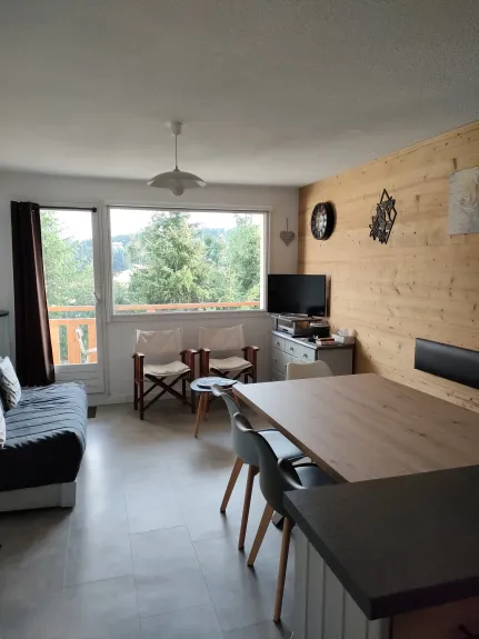 séjour avec table 160X100 et canapé 