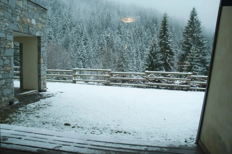première neige fin novembre 2018