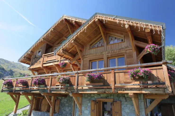 Chalet l'été