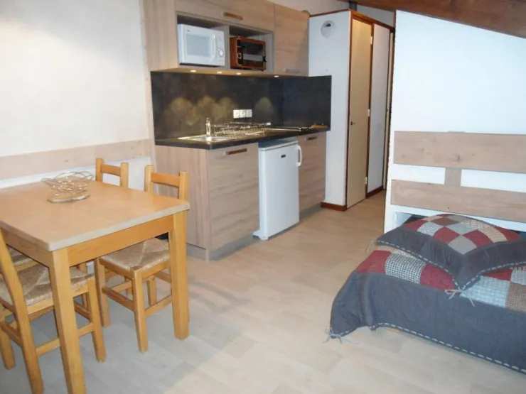 COIN CUISINE / REPAS / COUCHAGES - studio "la Pierramenta"