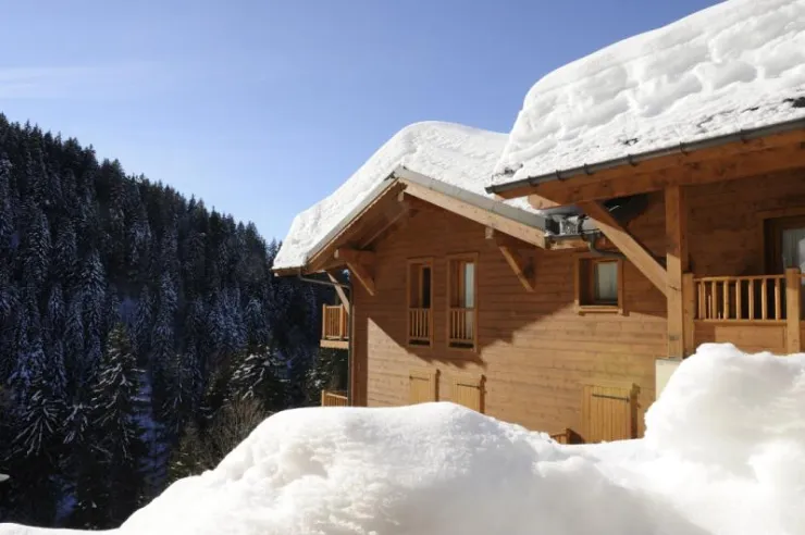 "Les Chalets des Oursons" in winter