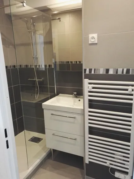La nouvelle salle de bains
