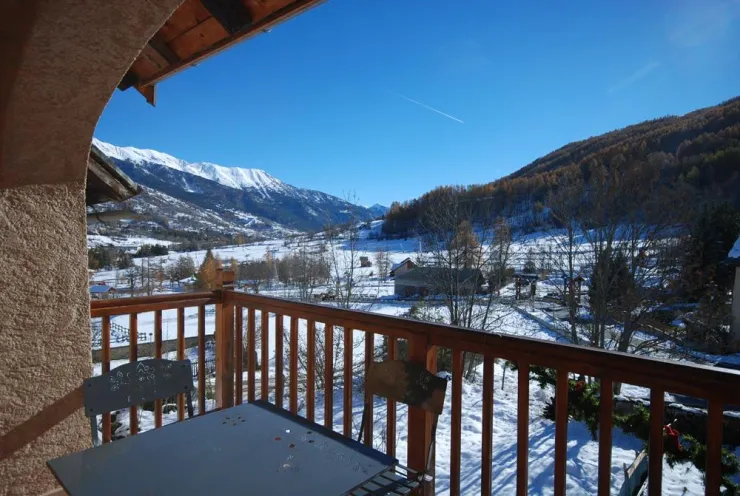 sight from the terrace in winter 1st level