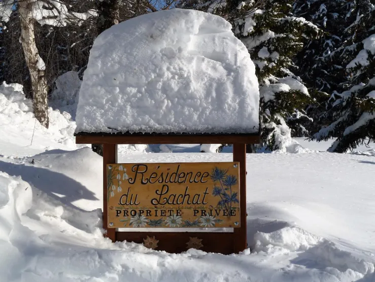 Entrée de la résidence