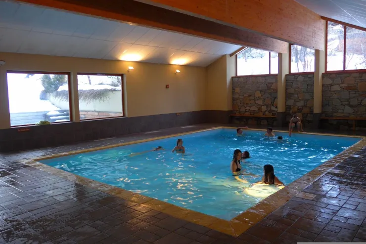 The swimming pool of the residence