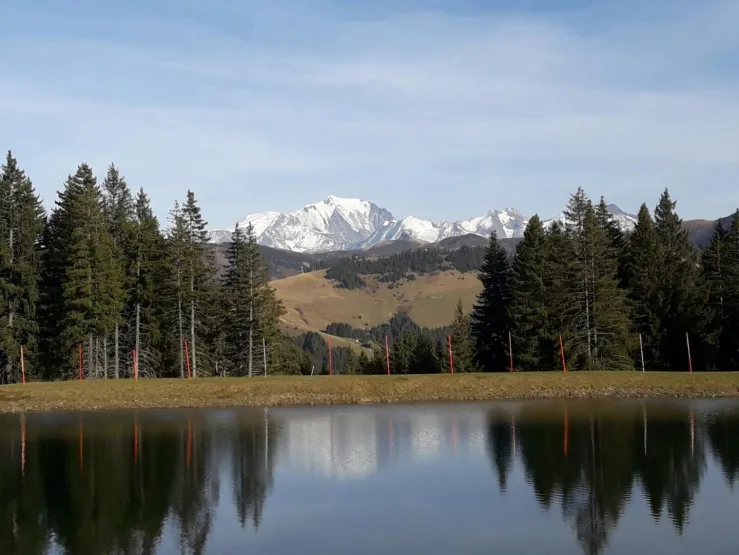 vue du mont lachat : 45 mn de montée au départ de l'appartement