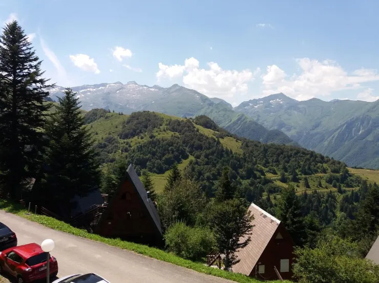 landscape from  chalet