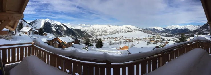 Vue depuis la terrasse