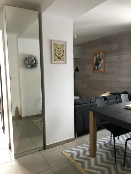 Entrance view of the apartment