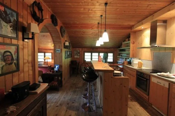 the kitchen and the bar