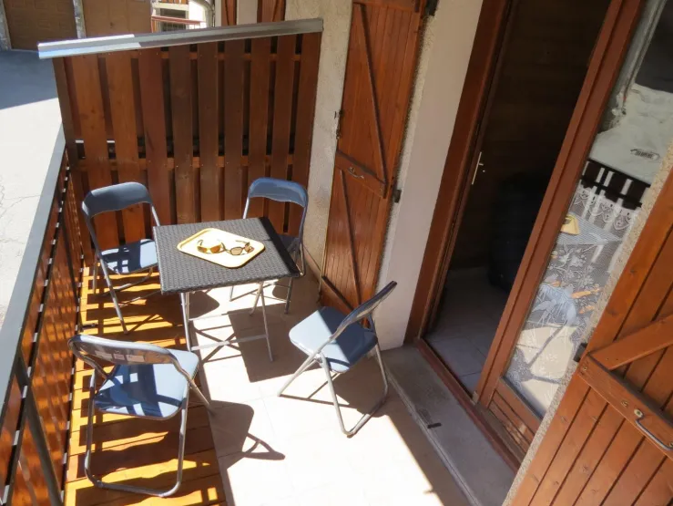 Balcon exposé plein Sud