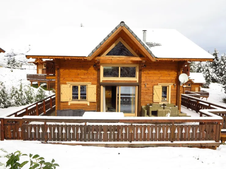Chalet coté terrasse