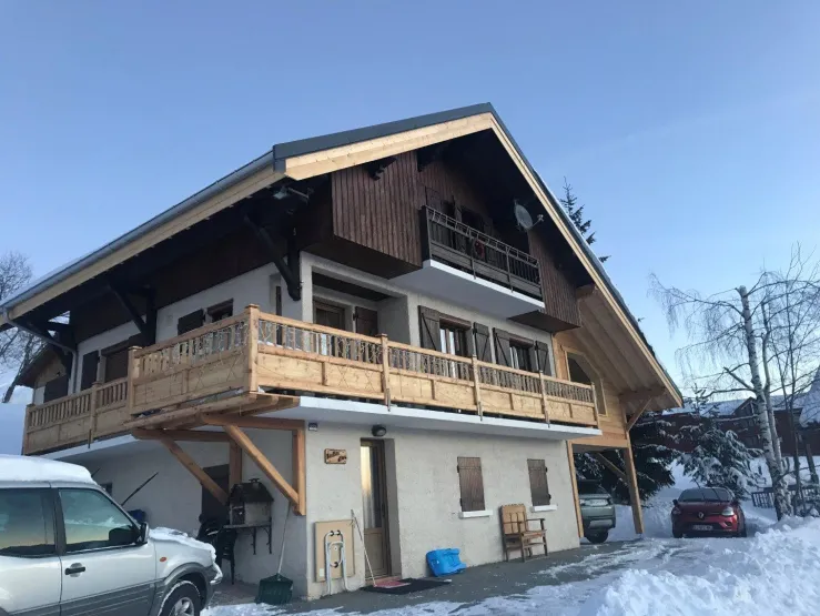 chalet l'hiver