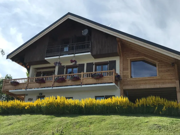 Le chalet l'été
