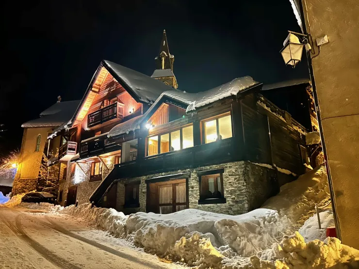 Chalet L'Ancolie, in winter