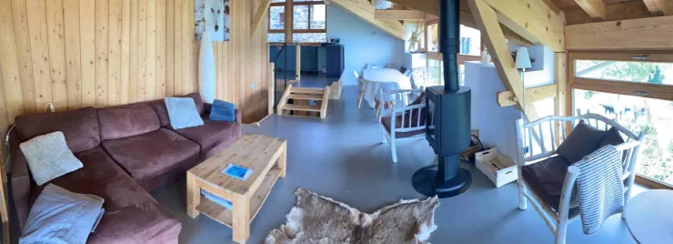 Wide lounge, combined with dining room 40m²
