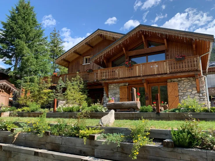 le chalet l'été