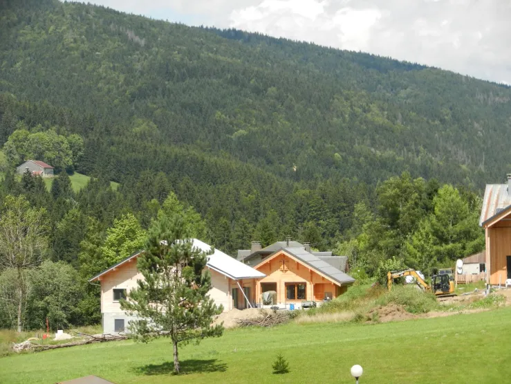 Le chalet l'été