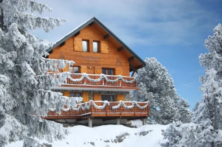 Mountain Lodge en hiver
