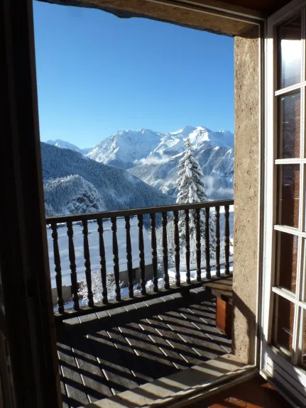 Un balcon sur les Alpes