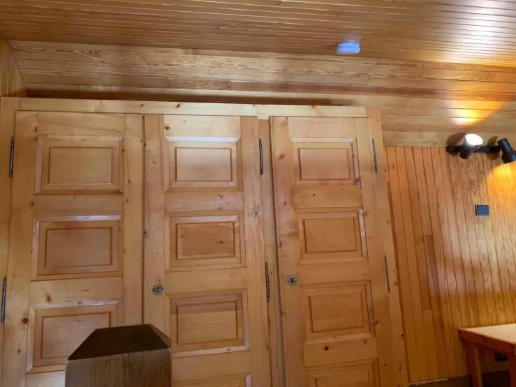 Mezzanine Closet